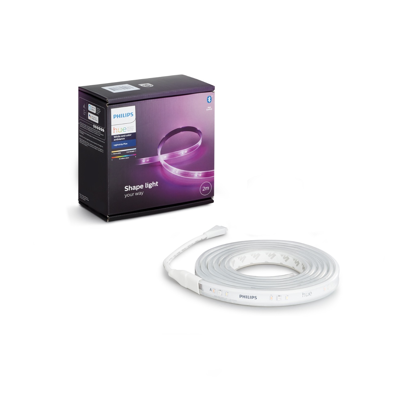 Philips Hue Lightstrip Plus v4, đèn LED dây 16 triệu màu