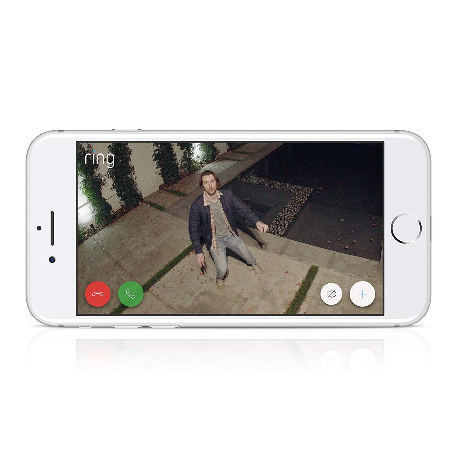 Ring Spotlight Cam, Camera không dây dùng pin, nói chuyện 2 chiều, tích hợp đèn LED, chuông báo động - Ảnh 3