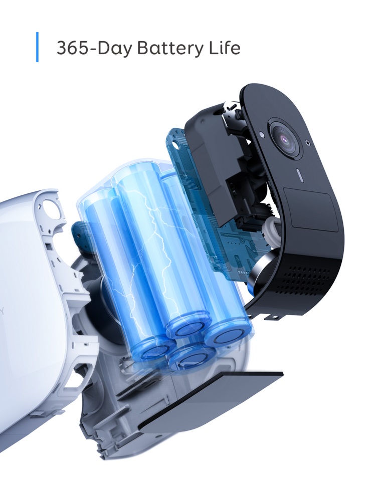 eufyCam E, camera ngoài trời dùng pin, chống trộm, hỗ trợ Google và Alexa - Ảnh 4