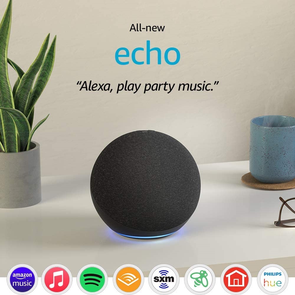 Amazon Echo (gen 4), loa thông minh cao cấp mới nhất, tích hợp trung tâm điều khiển nhà thông minh - Ảnh 6