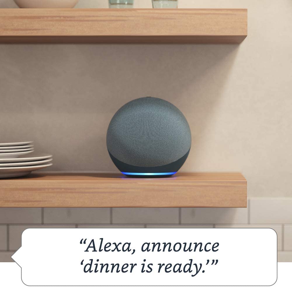 Amazon Echo (gen 4), loa thông minh cao cấp mới nhất, tích hợp trung tâm điều khiển nhà thông minh - Ảnh 5