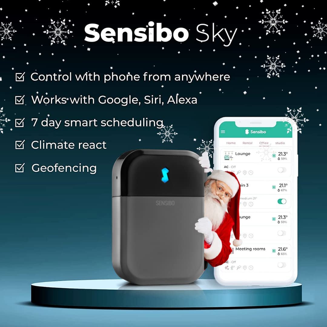 Sensibo Sky - Điều khiển điều hoà thông minh, tích hợp cảm biến - Ảnh 2