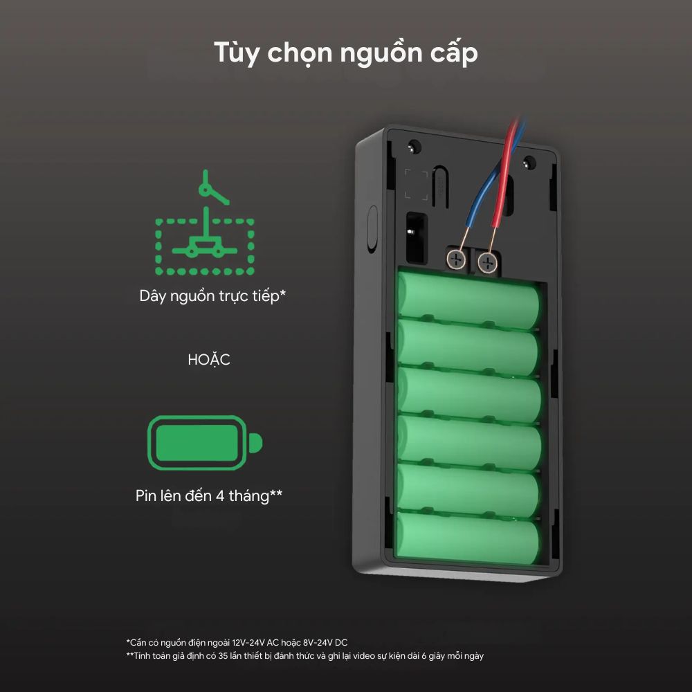 Chuông cửa Aqara G4 - Dùng pin - Ảnh 11