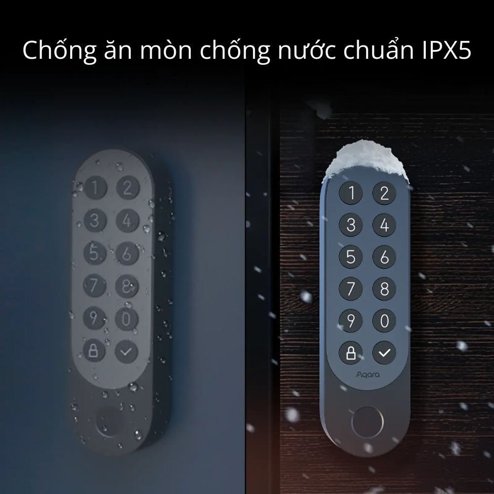 Khóa cửa vân tay Aqara U200 - Tương thích Matter, hỗ trợ HomeKey - Ảnh 7