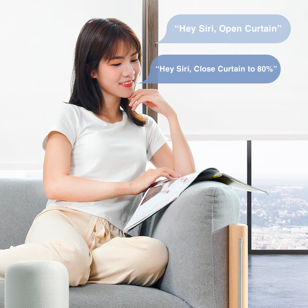 Động cơ rèm cuốn Aqara T1S, hỗ trợ HomeKit - Ảnh 4