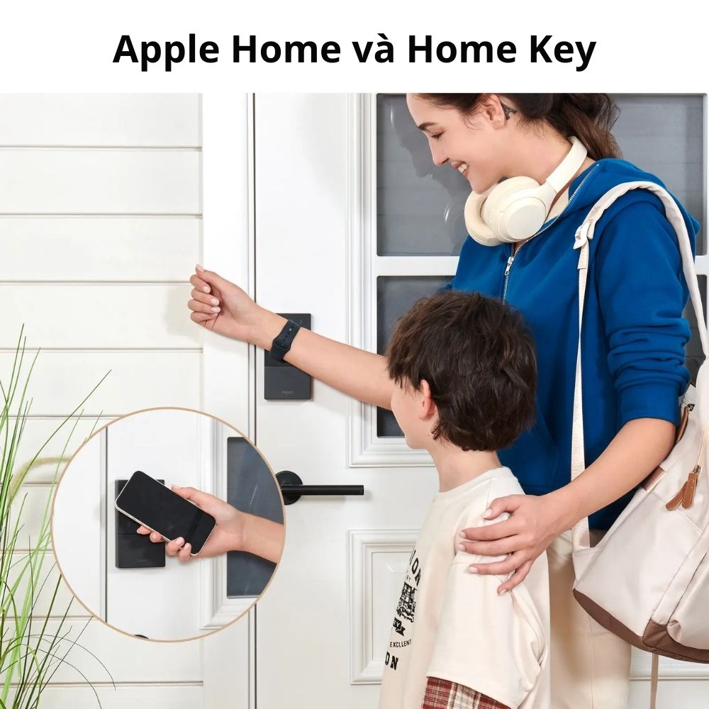 Khóa cửa thông minh Aqara U50, có Matter, hỗ trợ HomeKey - Ảnh 5