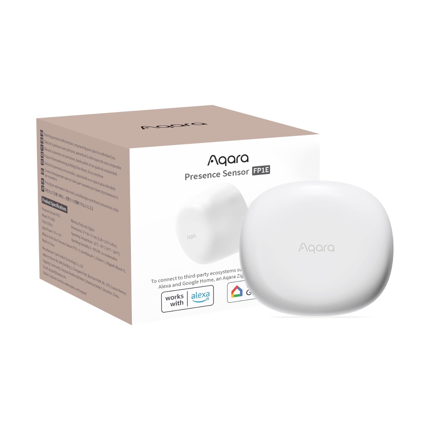 Cảm biến hiện diện Aqara FP1E - Kết nối Zigbee
