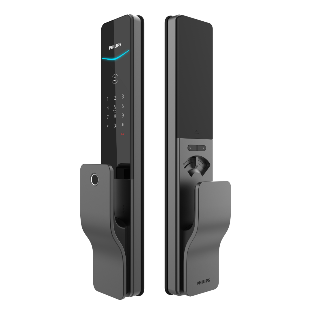 Khóa cửa vân tay Philips DDL801-5HBS - Kết nối Wifi