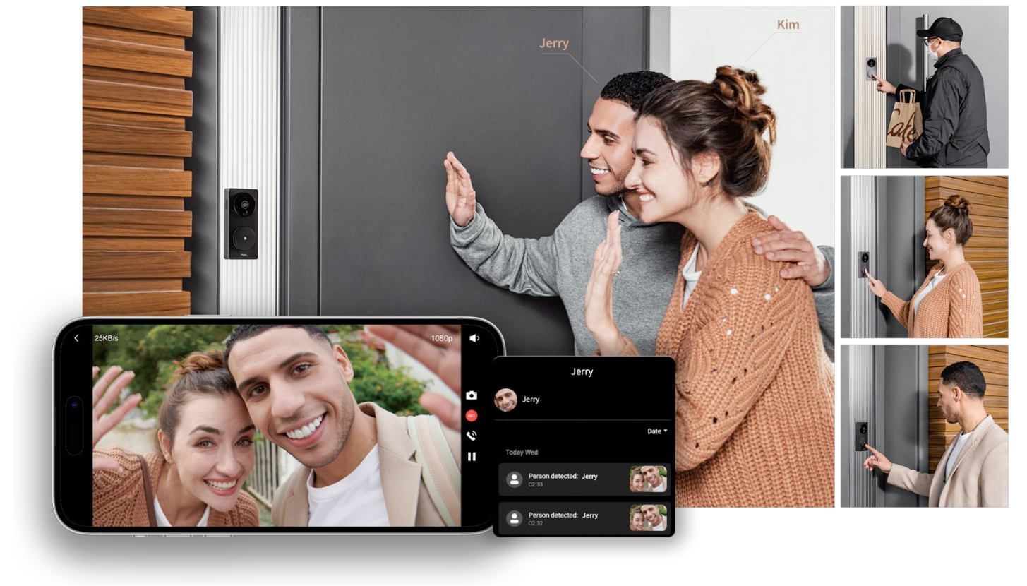 Aqara Doorbell Camera Hub G410 nhan dien khuon mat